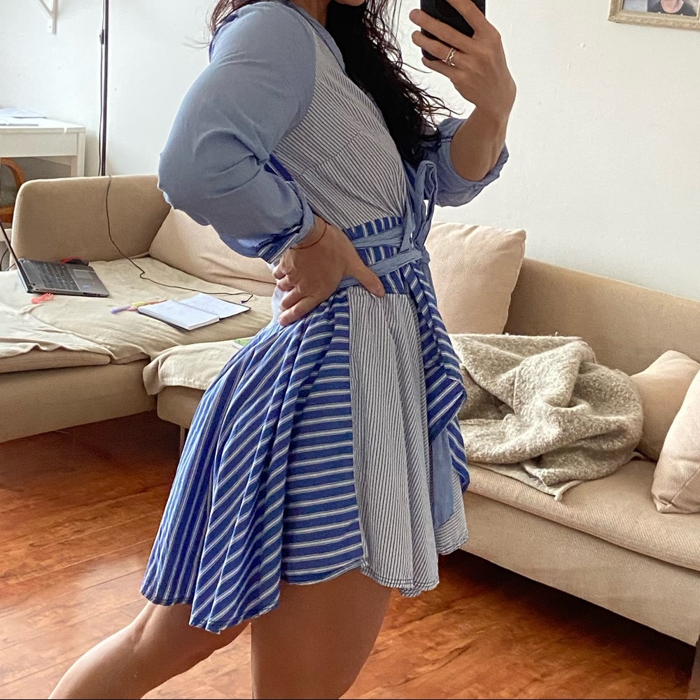 GorgeouNewport striped dress  Anthropologie